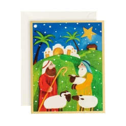 Shepherds Christmas Classic Boxed Christmas Cards - includes 15 cards & envelopes
