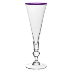 Siena Champagne Flute in Amethyst