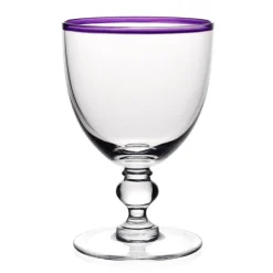 Siena Water Glass in Amethyst
