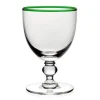 Siena Water Glass in Green