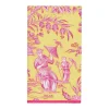 Silk Road Toile Chartreuse Guest Towel Napkins - 15 Per Package