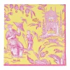 Silk Road Toile Chartreuse Luncheon Napkins - 20 Per Package
