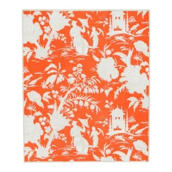 Silk Road Toile Mandarin Guest Towel Napkins - 15 Per Package