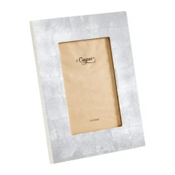 Silver Leaf 4" x 6" Lacquer Picture Frame - includes 1 frame