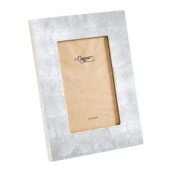 Silver Leaf 4" x 6" Lacquer Picture Frame - includes 1 frame