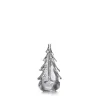 Silver Leaf Evergreen Glass Tree 6" - 1 Each
