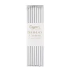 Slim Birthday Candles in Silver - 16 Candles Per Package