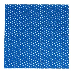 Small Dots Royal Blue Luncheon Napkins - 20 Per Package