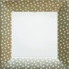 Small Dots Square Paper Dinner Plates in Platinum - 8 Per Package