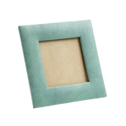 Snakeskin 4" Square Picture Frame in Mist - 1 Each