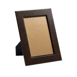 Snakeskin 4" x 6" Picture Frame in Brown & Black - 1 Each