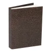 Snakeskin Mini Writing Journal in Brown & Black - 1 Each
