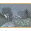 Snow at Argenteuil Large Boxed Christmas Cards - includes 15 cards & envelopes