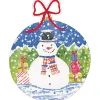 Snowman Ornaments Gift Tags - 4 Per Package