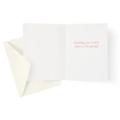 Snowman with Green Scarf Classic Boxed Christmas Cards - includes 15 cards & envelopes