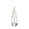 Snowy Branches Evergreen Glass Tree 16" - 1 Each