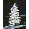 Snowy Tree In The Night Classic Boxed Christmas Cards - includes 15 cards & envelopes