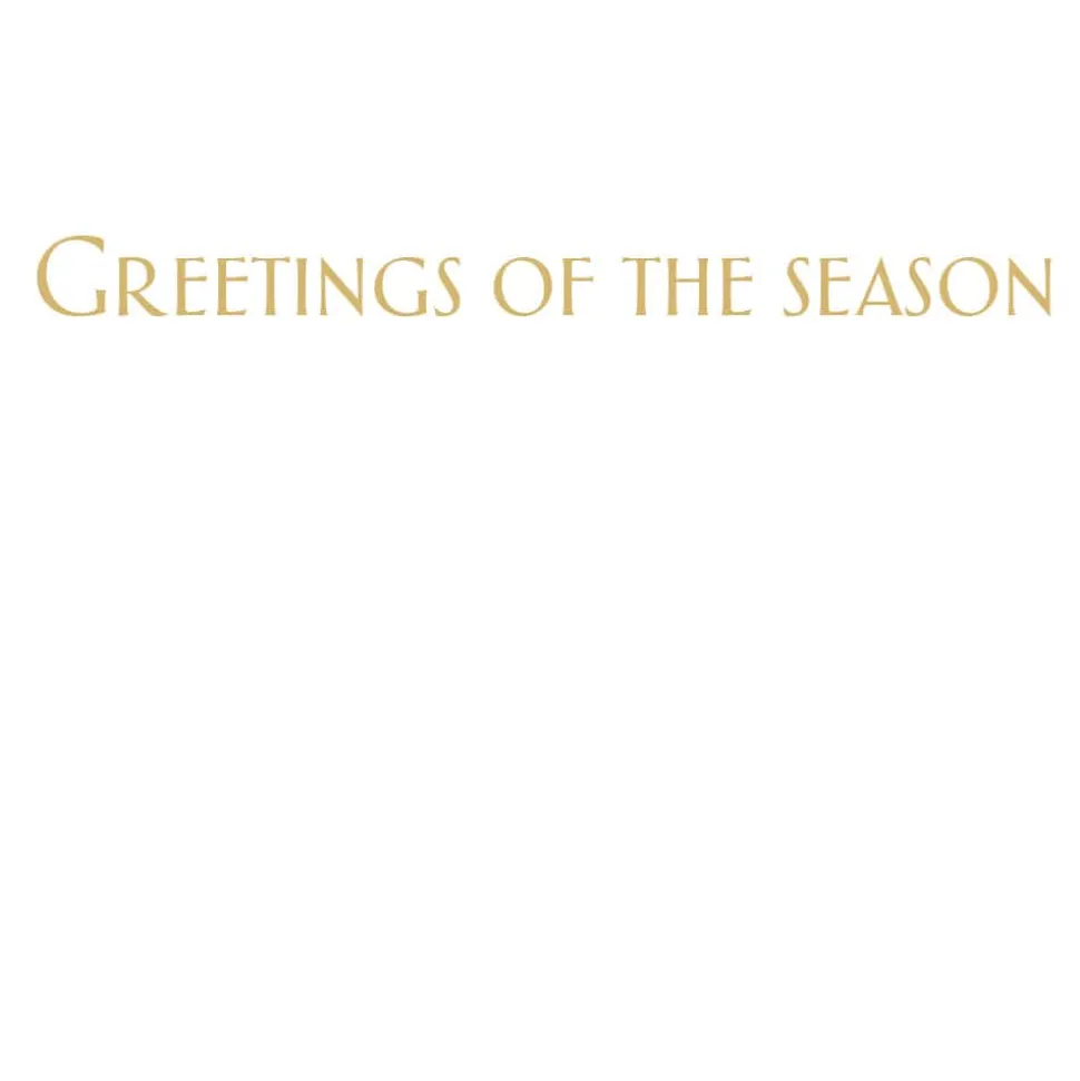 Snowy Tree In The Night Classic Boxed Christmas Cards - includes 15 cards & envelopes