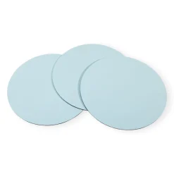 Soft Aqua Lizard Round Placemat - 1 Per Package
