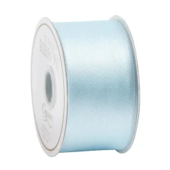 Solid Light Blue Wired Ribbon - 10 Yard Spool
