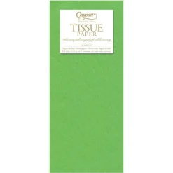 Solid Tissue Paper in Apple - 8 Sheets Included