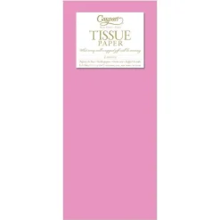 Solid Tissue Paper in Raspberry - 8 Sheets Included