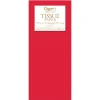 Solid Tissue Paper in Red - 8 Sheets Included