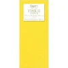 Solid Tissue Paper in Yellow - 8 Sheets Included