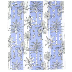 Southern Palms Blue & White Guest Towel Napkins - 15 Per Package