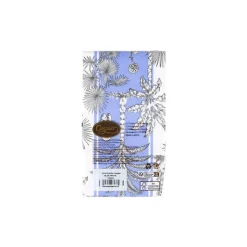 Southern Palms Blue & White Guest Towel Napkins - 15 Per Package