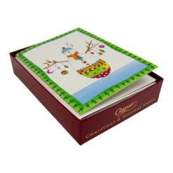 Sparkles And Twinkles Small Boxed Christmas Cards - includes 15 cards & envelopes