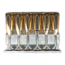 Sparkling Flutes Party Poppers 10 inch - 6 per box