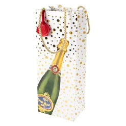 Sparkling Wine & Bottle Gift Bag - 1 Each