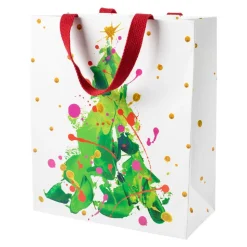 Splatter Tree Large Gift Bag - 1 Each