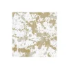 Splatterware Paper Cocktail Napkins in Gold - 20 Per Package