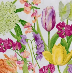 Spring Flower Show Dinner Napkins - 20 Per Package