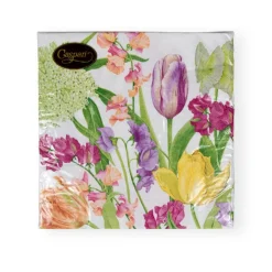 Spring Flower Show Dinner Napkins - 20 Per Package