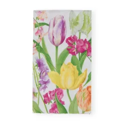 Spring Flower Show Guest Towel Napkins - 15 Per Package