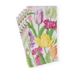 Spring Flower Show Guest Towel Napkins - 15 Per Package