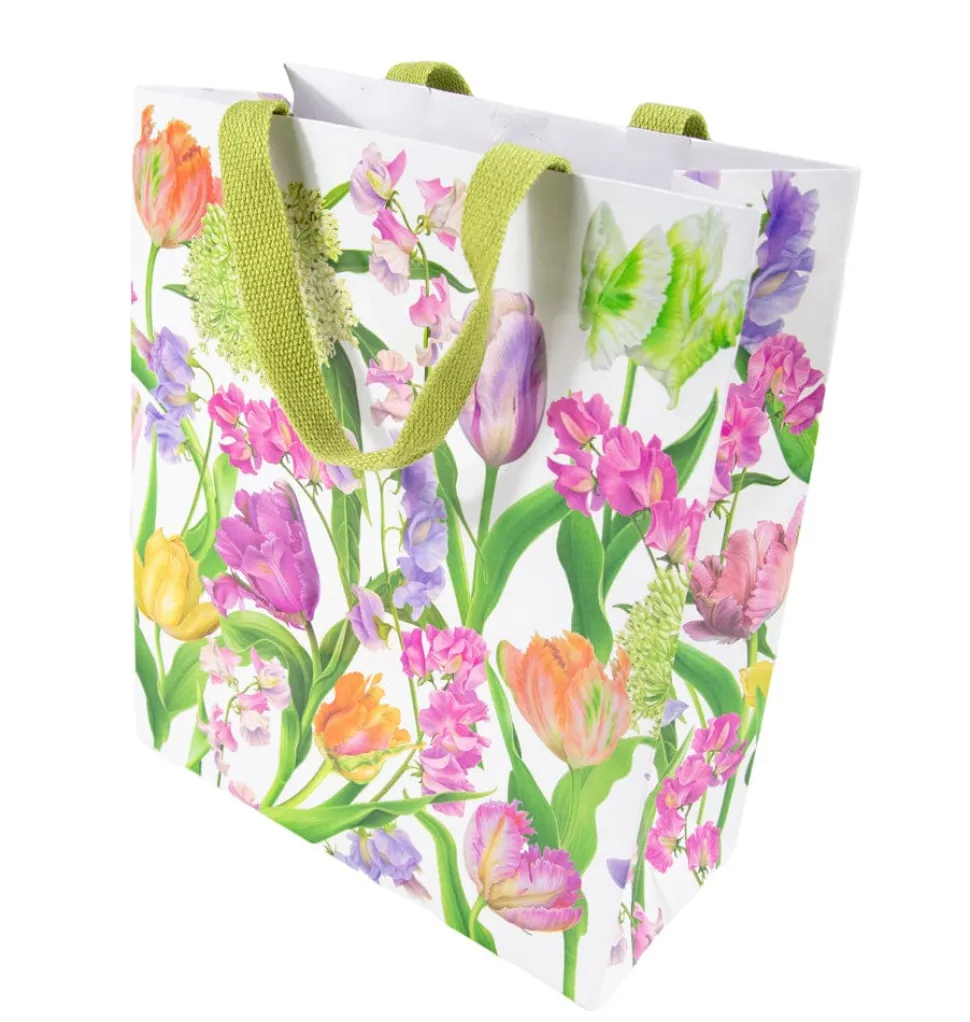 Spring Flower Show Large Gift Bags - 1 Each