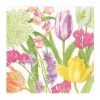 Spring Flower Show Luncheon Napkins - 20 Per Package