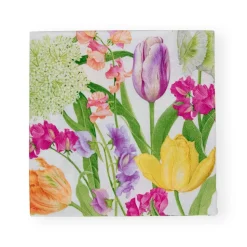 Spring Flower Show Luncheon Napkins - 20 Per Package