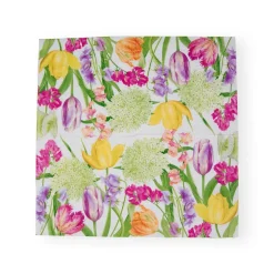 Spring Flower Show Luncheon Napkins - 20 Per Package