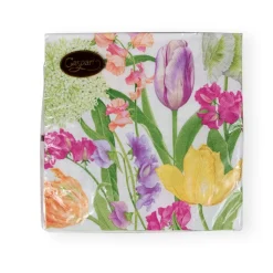 Spring Flower Show Luncheon Napkins - 20 Per Package