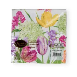 Spring Flower Show Luncheon Napkins - 20 Per Package