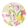 Spring Flower Show Salad & Dessert Plates - 8 Per Package