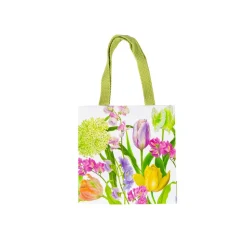 Spring Flower Show Small Square Gift Bags - 1 Each