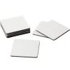 Square Lizard Coasters in Ivory - 8 Per Box