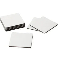 Square Lizard Coasters in Ivory - 8 Per Box