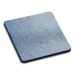 Square Lizard Coasters in Navy - 8 Per Box